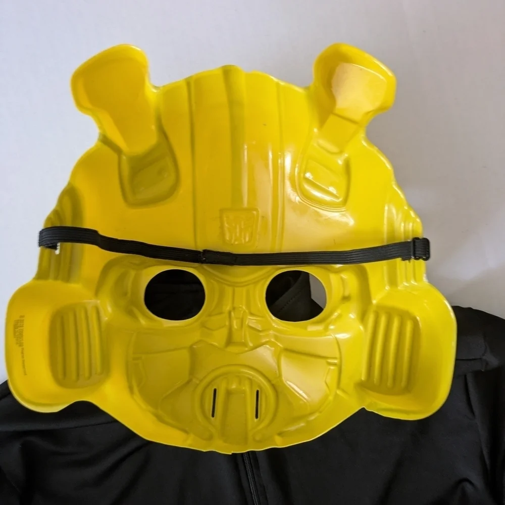 Kids Transformers Bumblebee Costume with Mask and Blaster - Yellow and Silver